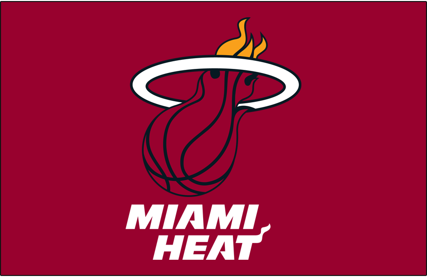 Miami Heat 1999-Pres Primary Dark Logo iron on transfers for fabric